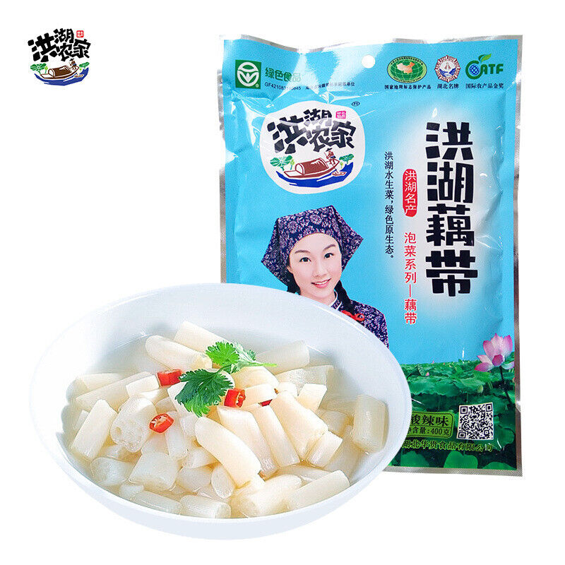 洪湖藕带 (酸辣味) HHNJ Hot & Sour Lotus Root