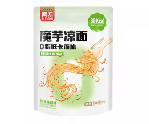 阿宽椒香糖醋魔芋凉面 AKUAN SWEET & SOUR KONJAC NOODLES