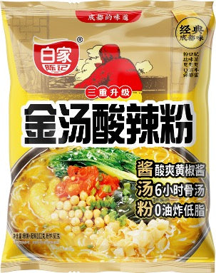 白家 金汤酸辣粉袋 BAI JIA GOLDEN SOUR BROTH VERMICELLI