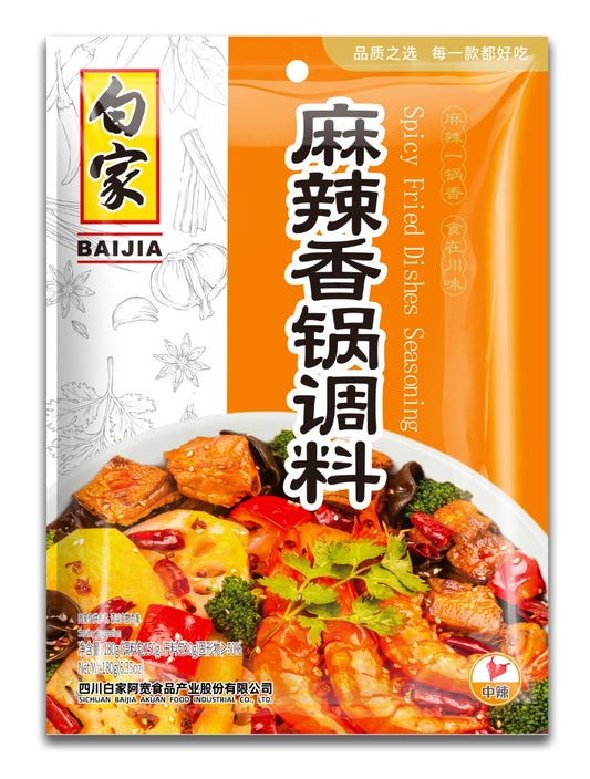 白家 麻辣香锅料 BAI JIA MALA STIR-FRY SEASONING