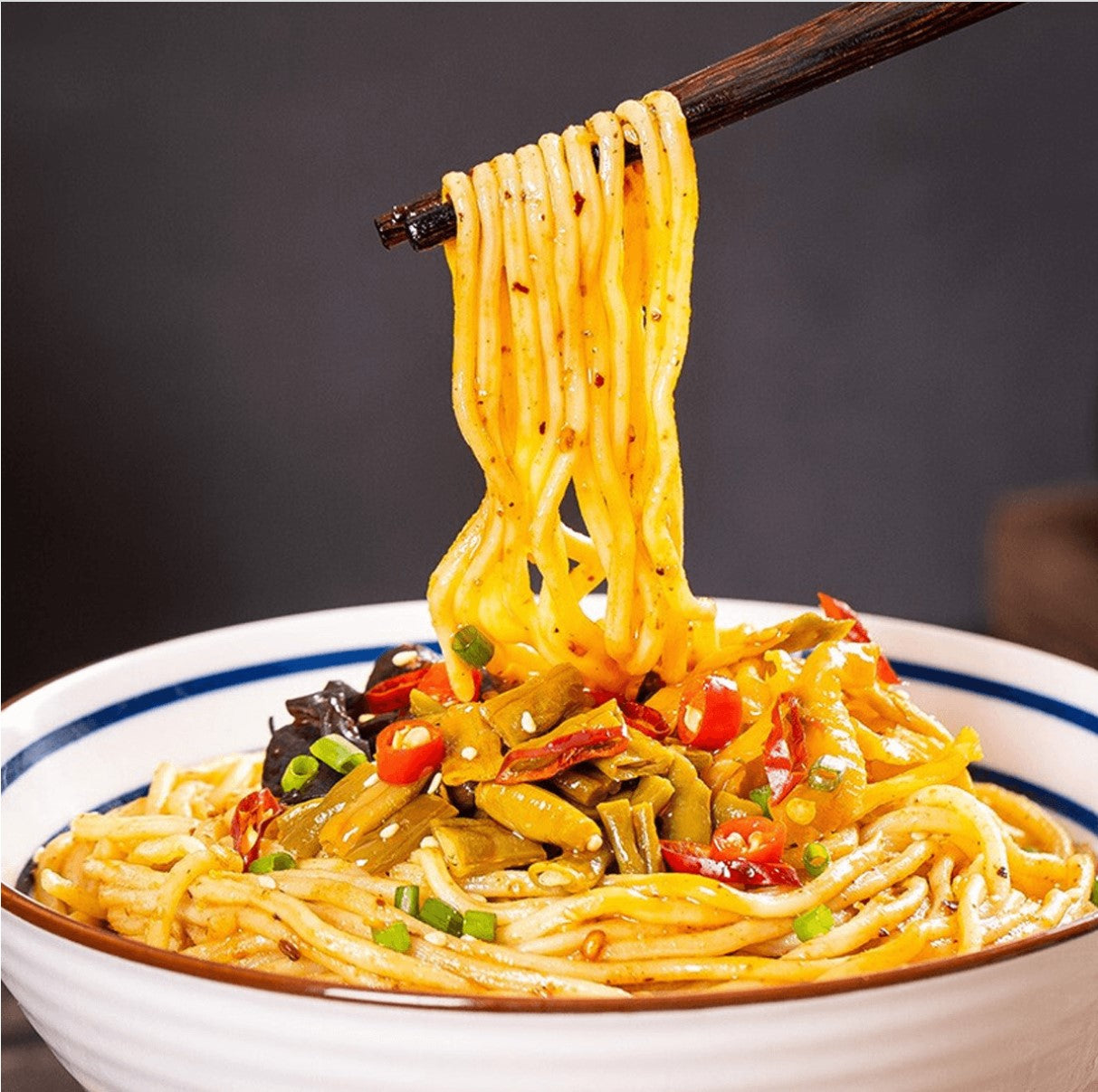 阿宽 武汉热干面 AKUAN WUHAN SESAME SAUCE NOODLES