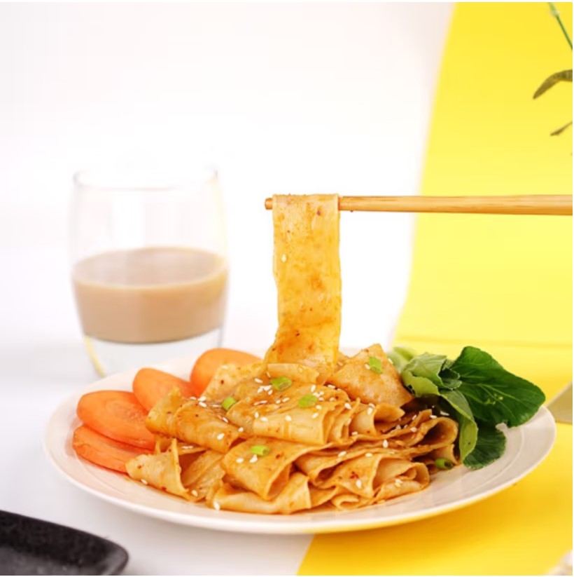 阿宽 红油面皮 麻将味 碗装 AKUAN CHILI OIL NOODLE SESAME FLAVOUR