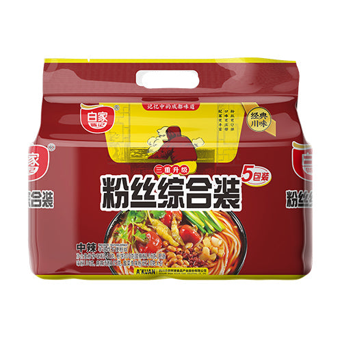 BAIJIA Mixed Glass Noodle — 5-Pack