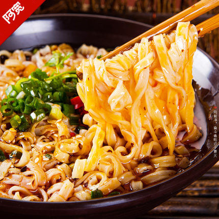 阿宽 重庆小面 桶装 麻辣味 AKUAN MALA CHONGQING STYLE NOODLE